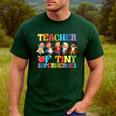 Teacher Of Tiny Superheroes Teach 100th Day Of School Men's Casual T-Shirt Forest Teacher Of Tiny Superheroes Teach 100th Day Of School Men's Casual T-Shirt Forest