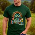 Teacher The Wonder Of Teaching Is Watching Caterpillar Men's Casual T-Shirt Forest Teacher The Wonder Of Teaching Is Watching Caterpillar Men's Casual T-Shirt Forest