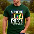 Teacher's Assistant Straight Outta Energy Teaching Tie Dye For Men Women Men's Casual T-Shirt Forest Teacher's Assistant Straight Outta Energy Teaching Tie Dye For Men Women Men's Casual T-Shirt Forest