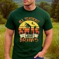 All Teachers Love Brains Shirt Halloween Teachers Men's Casual T-Shirt Forest All Teachers Love Brains Shirt Halloween Teachers Men's Casual T-Shirt Forest