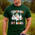 Teaching My Boos Teacher Cute Ghost Teacher Halloween Men's Casual T-Shirt Forest Teaching My Boos Teacher Cute Ghost Teacher Halloween Men's Casual T-Shirt Forest