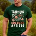 Teaching Future Artists For Art Teachers And Lovers For Men Women Girls Kids Men's Casual T-Shirt Forest