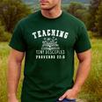 Teaching Tiny Disciples Christian Bible Verse Teacher Men's Casual T-Shirt Forest Teaching Tiny Disciples Christian Bible Verse Teacher Men's Casual T-Shirt Forest