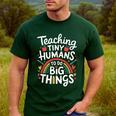 Teaching Tiny Humans Big Things I Teacher Men's Casual T-Shirt Forest Teaching Tiny Humans Big Things I Teacher Men's Casual T-Shirt Forest