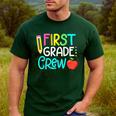 Team 1st Grade Crew Back To School 1st Grade Teacher Kids Men's Casual T-Shirt Forest Team 1st Grade Crew Back To School 1st Grade Teacher Kids Men's Casual T-Shirt Forest