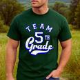 Team 5th Grade Fifth For Teacher Or Students Men's Casual T-Shirt Forest Team 5th Grade Fifth For Teacher Or Students Men's Casual T-Shirt Forest