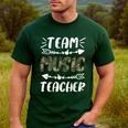 Team Music Teacher Camo Teacher Student Back To School Men's Casual T-Shirt Forest Team Music Teacher Camo Teacher Student Back To School Men's Casual T-Shirt Forest