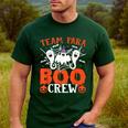 Team Para Boo Crew Halloween Ghost Paraprofessional Teacher Men's Casual T-Shirt Forest