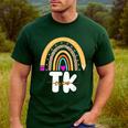 Team TK Transitional Kindergaten TK Crew Squad Teacher Kids Men's Casual T-Shirt Forest Team TK Transitional Kindergaten TK Crew Squad Teacher Kids Men's Casual T-Shirt Forest