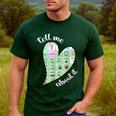 Tell Me About It Speech Pathology Aac Sped Teacher Men's Casual T-Shirt Forest