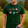 TGIF Teacher Alphabet Kindergarten Teacher Appreciation Men's Casual T-Shirt Forest TGIF Teacher Alphabet Kindergarten Teacher Appreciation Men's Casual T-Shirt Forest