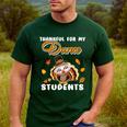 Thankful For My Dance Students Thanksgiving Turkey Teacher For Men Women Girls Kids Men's Casual T-Shirt Forest