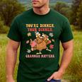 Thanksgiving Grammar Thankful English Teacher Fall Turkey Men's Casual T-Shirt Forest Thanksgiving Grammar Thankful English Teacher Fall Turkey Men's Casual T-Shirt Forest