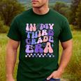 In My Third Grade Era 3rd Grade Teacher Student Boy Girl Men's Casual T-Shirt Forest In My Third Grade Era 3rd Grade Teacher Student Boy Girl Men's Casual T-Shirt Forest