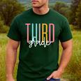 Third Grade Girls Boys Teacher Team 3rd Grade Squad Men's Casual T-Shirt Forest Third Grade Girls Boys Teacher Team 3rd Grade Squad Men's Casual T-Shirt Forest