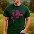 Tired Dance Teachers Club Dance Lover Men's Casual T-Shirt Forest