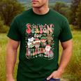 Tis The Season For Inclusion Christmas Sped Teacher Men's Casual T-Shirt Forest Tis The Season For Inclusion Christmas Sped Teacher Men's Casual T-Shirt Forest