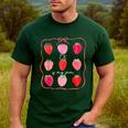 TK Is My Jam Transitional Kindergarten TK Teacher Strawberry Men's Casual T-Shirt Forest TK Is My Jam Transitional Kindergarten TK Teacher Strawberry Men's Casual T-Shirt Forest