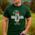 The Toddler Teacher Elf Christmas Matching Family Men's Casual T-Shirt Forest The Toddler Teacher Elf Christmas Matching Family Men's Casual T-Shirt Forest