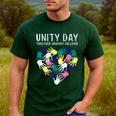 Together Against Bullying Unity Day Teachers Kids Toddler Men's Casual T-Shirt Forest Together Against Bullying Unity Day Teachers Kids Toddler Men's Casual T-Shirt Forest