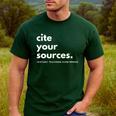 History Teacher Cite Your Sources Men's Casual T-Shirt Forest History Teacher Cite Your Sources Men's Casual T-Shirt Forest