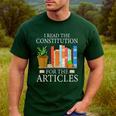 History Teacher I Read The Constitution For The Articles For Men Women Men's Casual T-Shirt Forest History Teacher I Read The Constitution For The Articles For Men Women Men's Casual T-Shirt Forest
