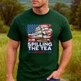 US History Teacher Boston Spilling The Tea Since 1773 Men's Casual T-Shirt Forest US History Teacher Boston Spilling The Tea Since 1773 Men's Casual T-Shirt Forest