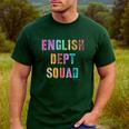 Vintage ENGLISH DEPT SQUAD Back To School Teacher Student Men's Casual T-Shirt Forest Vintage ENGLISH DEPT SQUAD Back To School Teacher Student Men's Casual T-Shirt Forest