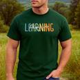 Vintage Play Is Learning Back To School Toddler Teacher Men's Casual T-Shirt Forest Vintage Play Is Learning Back To School Toddler Teacher Men's Casual T-Shirt Forest