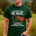 Violin Player Costume For Men Women Violin Teacher Violinist Men's Casual T-Shirt Forest Violin Player Costume For Men Women Violin Teacher Violinist Men's Casual T-Shirt Forest