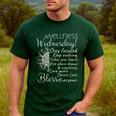Wellness Wednesday Nurse Counselor Teacher Quotes Men's Casual T-Shirt Forest Wellness Wednesday Nurse Counselor Teacher Quotes Men's Casual T-Shirt Forest