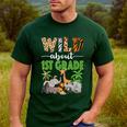 Wild About 1st Grade Teacher Student First Grade Zoo Safari Men's Casual T-Shirt Forest Wild About 1st Grade Teacher Student First Grade Zoo Safari Men's Casual T-Shirt Forest