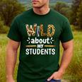 Wild About My Students School Teachers And Students Men's Casual T-Shirt Forest Wild About My Students School Teachers And Students Men's Casual T-Shirt Forest