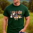 Women Spooky Science Teacher Halloween Science Stem Teacher Men's Casual T-Shirt Forest Women Spooky Science Teacher Halloween Science Stem Teacher Men's Casual T-Shirt Forest