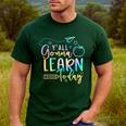 Y'All Gonna Learn Today Back To School Teacher Kids Men's Casual T-Shirt Forest