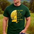 Yoga Meditation Buddha Yoga Teacher T-Shirt Men's Casual T-Shirt Forest
