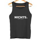 Nichts Geschenk I Wirchenken Uns Nichts Geschenk Lustig Tank Top