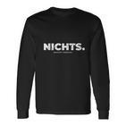 Nichts Geschenk I Wirchenken Uns Nichts Geschenk Lustig Langarmshirts