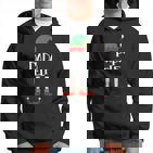 Papa Elf Familienoutfit Familie Partnerlook Weihnachten Kapuzenpullover