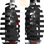 Sarkastischer Cooler Weihnachtsmann Mitonnenbrille Undchnee Weihnachten Kapuzenpullover