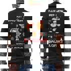 Backen Weihnachten Das Ist Mein Plätzchen Back T-Shirt mit Rückendruck