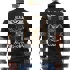 Oktoberfest Ersatz Tracht Lederhose Herbstfest Trachten T-Shirt mit Rückendruck