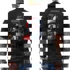 Sarkastischer Cooler Weihnachtsmann Mitonnenbrille Undchnee Weihnachten T-Shirt mit Rückendruck