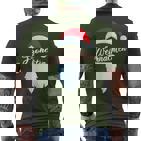 Frohe Weihnachten Christmas Xmas Weihnacht T-Shirt mit Rückendruck