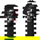 Sarkastischer Cooler Weihnachtsmann Mitonnenbrille Undchnee Weihnachten T-Shirt