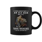Never Underestimate An Old Man Mugs