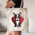 Boston Terrier Mom Tote Bags
