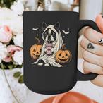 Boston Terrier Halloween Mugs