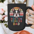 Boston Terrier Dad Mugs