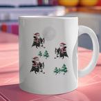 Boston Terrier Riding Mugs